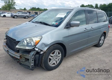 2007 Honda Odyssey Ex-L z USA, uszkodzony, nr VIN 5FNRL38647B048265